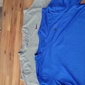 Nike Men Dri Fit Short Sleeve Shirt XL set of 2